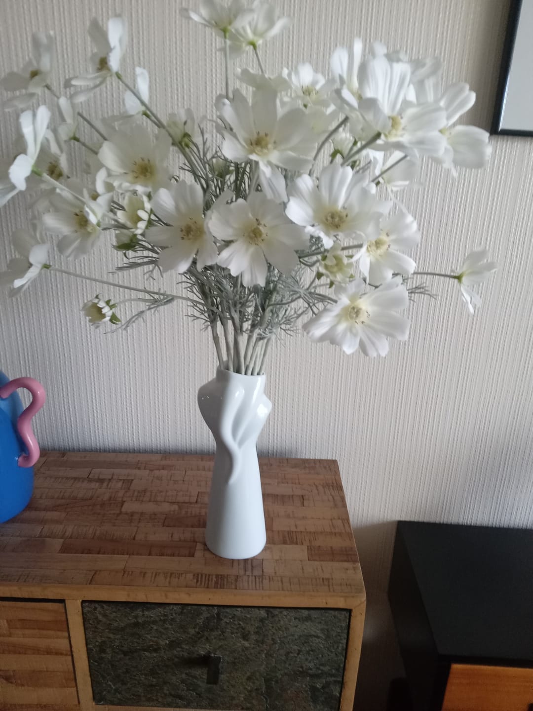 Customer photo review of Zijden Madeliefjes (10 stengels) - Wit