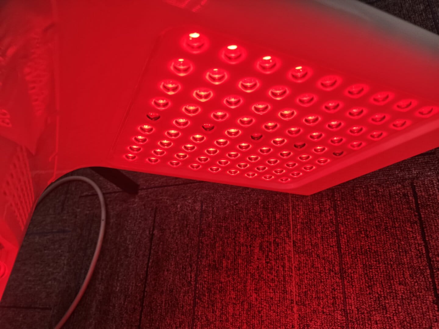 Customer photo review of Lumyhealth Salon LED Light Therapy Device