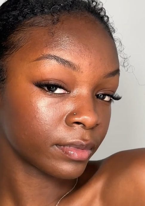 Customer photo review of Lash Bond & Seal - Black 10ml