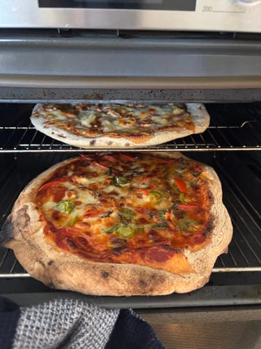 Customer photo review of Sourdough Pizza Bases