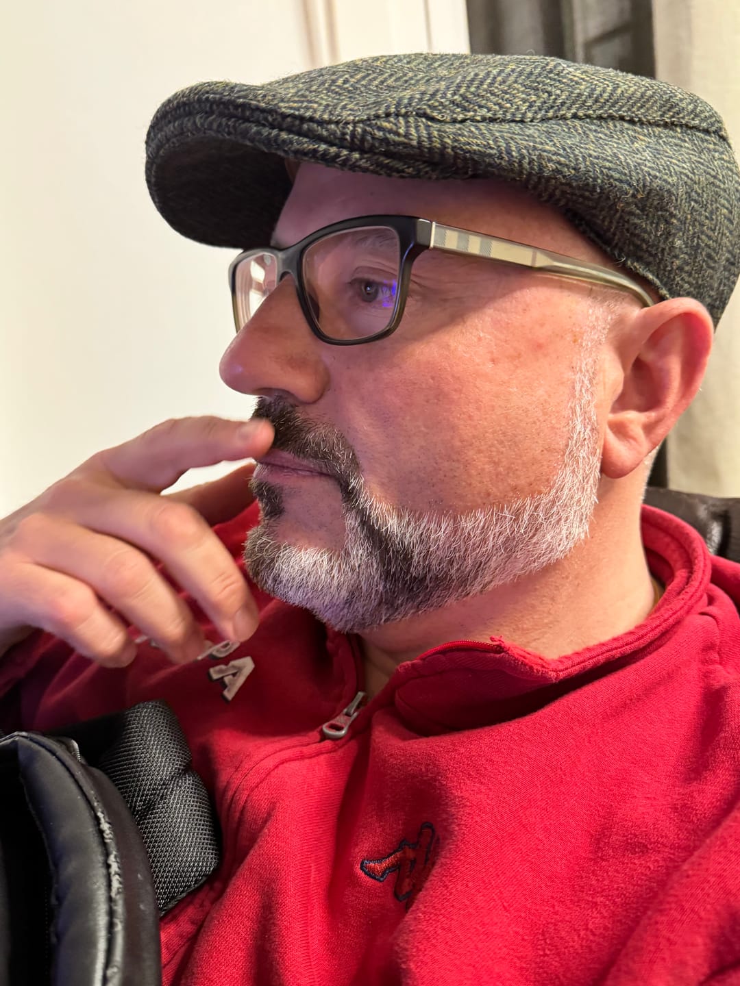 Customer photo review of Donegal Touring Cap Tweed