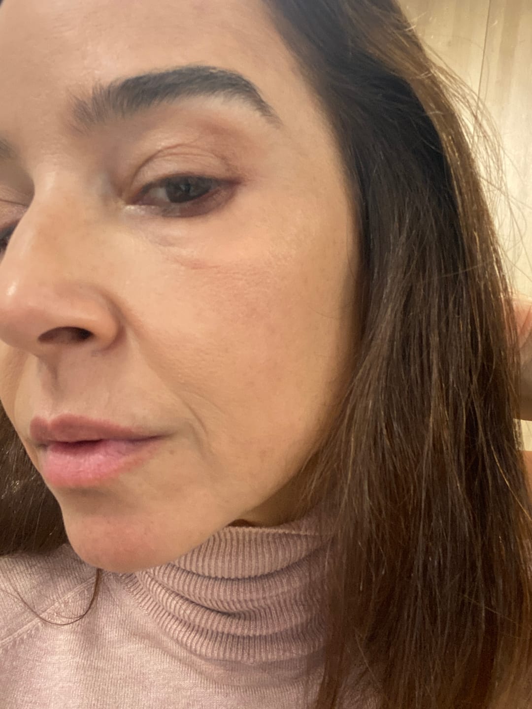 Customer photo review of Gel de Limpeza Facial Pele de Pêssego