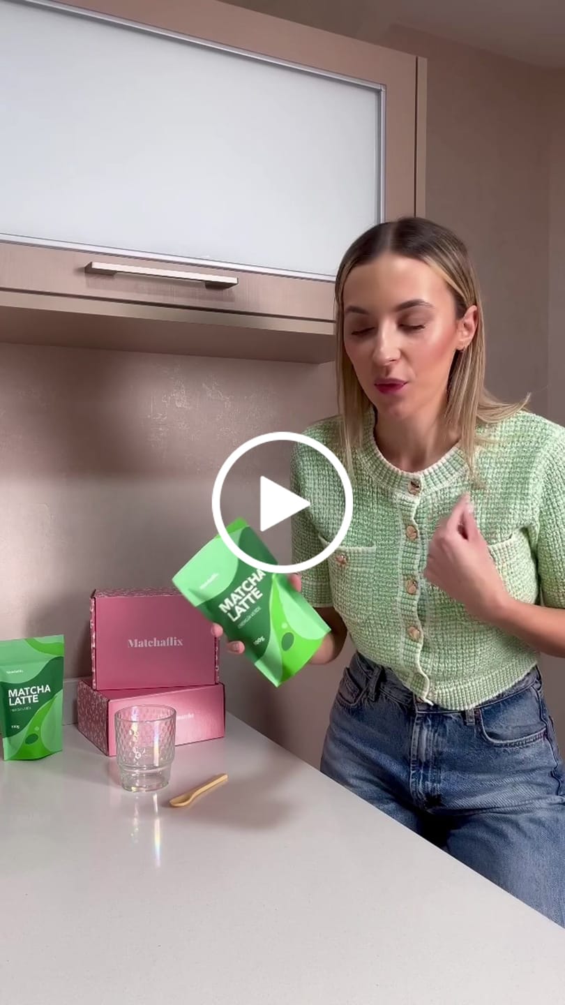 Customer video review of Matcha Latte