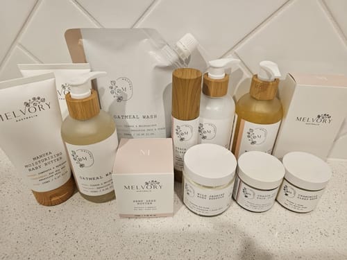 Customer photo review of Mandarin & Chamomile Natural Shampoo