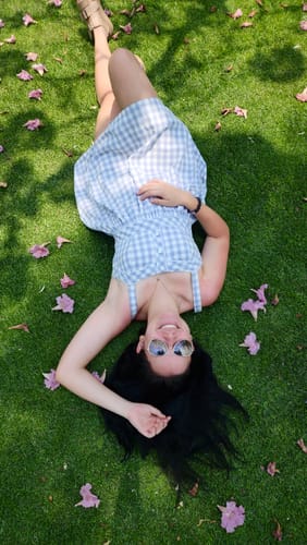 Customer photo review of Collar Inicial Mini Balloon