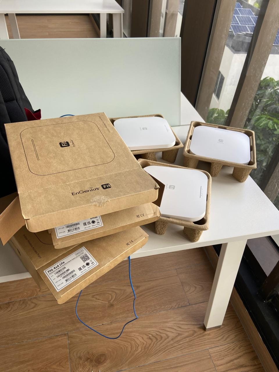 Customer photo review of EWS276-FIT: EnGenius Fit 4×4 Indoor Wireless Wi-Fi 6 Access Point