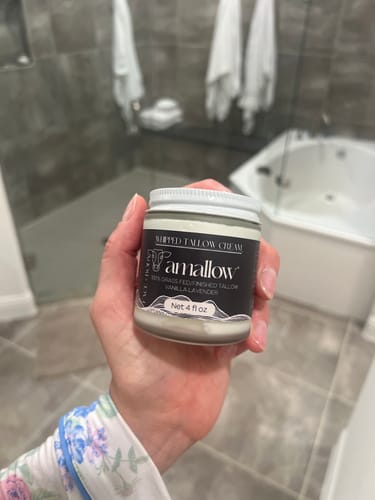 Customer photo review of Whipped Tallow Cream - Vanilla Lavender