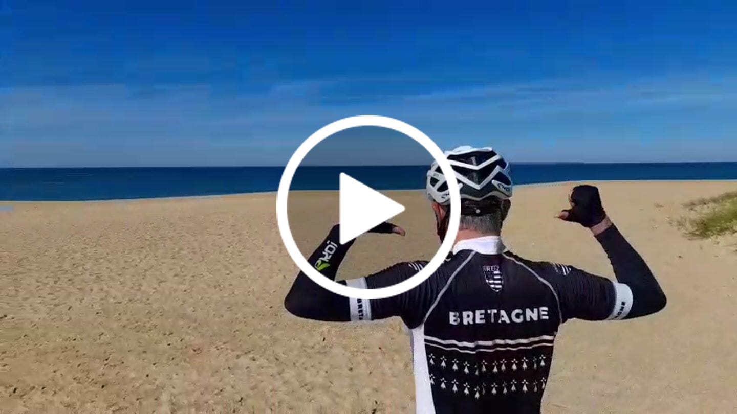 Customer video review of Maillot Cyclisme - Bretagne
