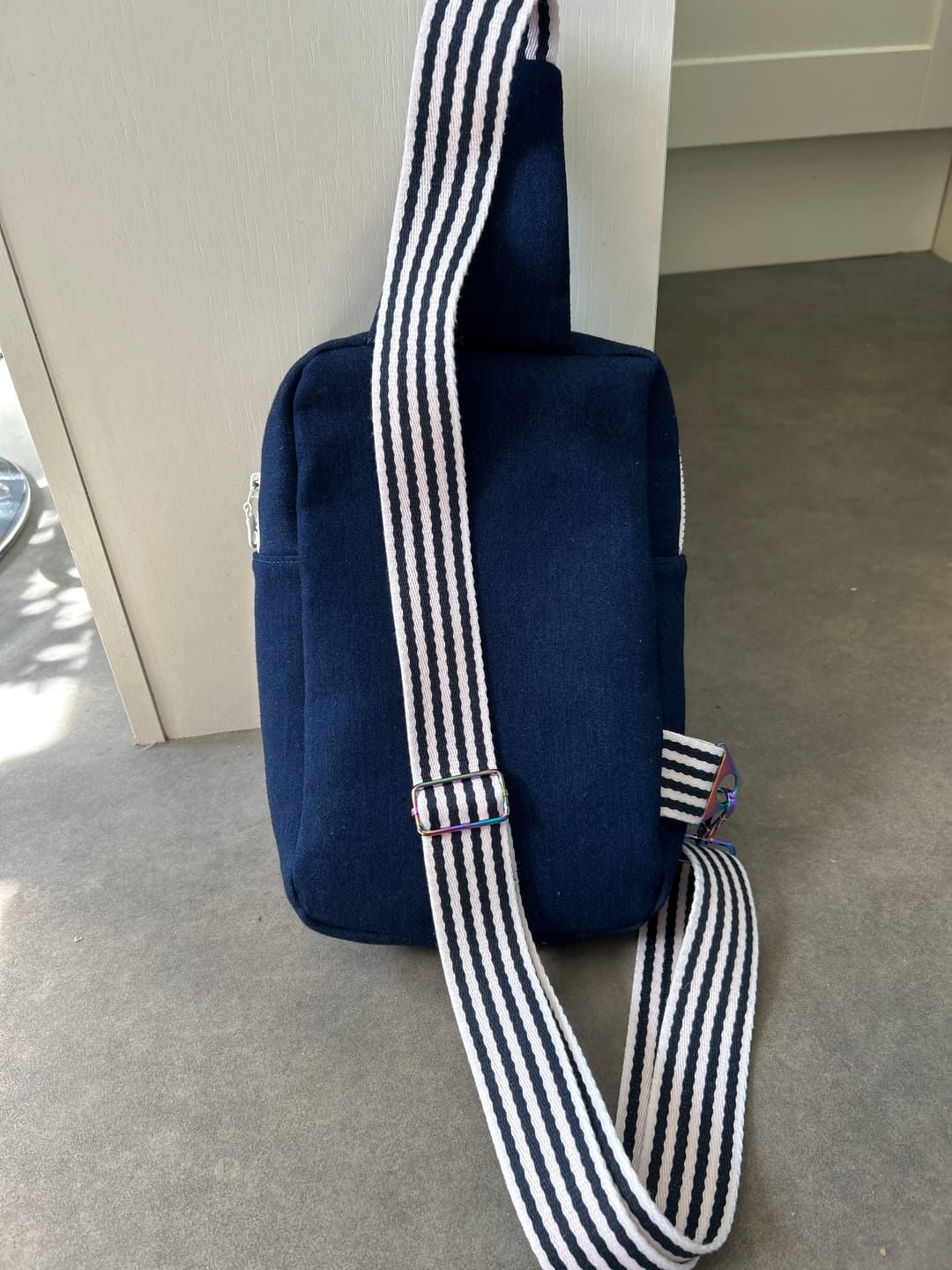 Customer photo review of Striped Webbing/Bag Strap