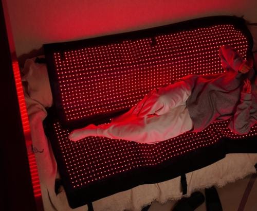 Customer photo review of LUMYHEALTH™ Red Light Therapy Bag For Full Body