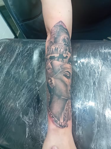 Customer photo review of TattooNumbx Numbing Cream