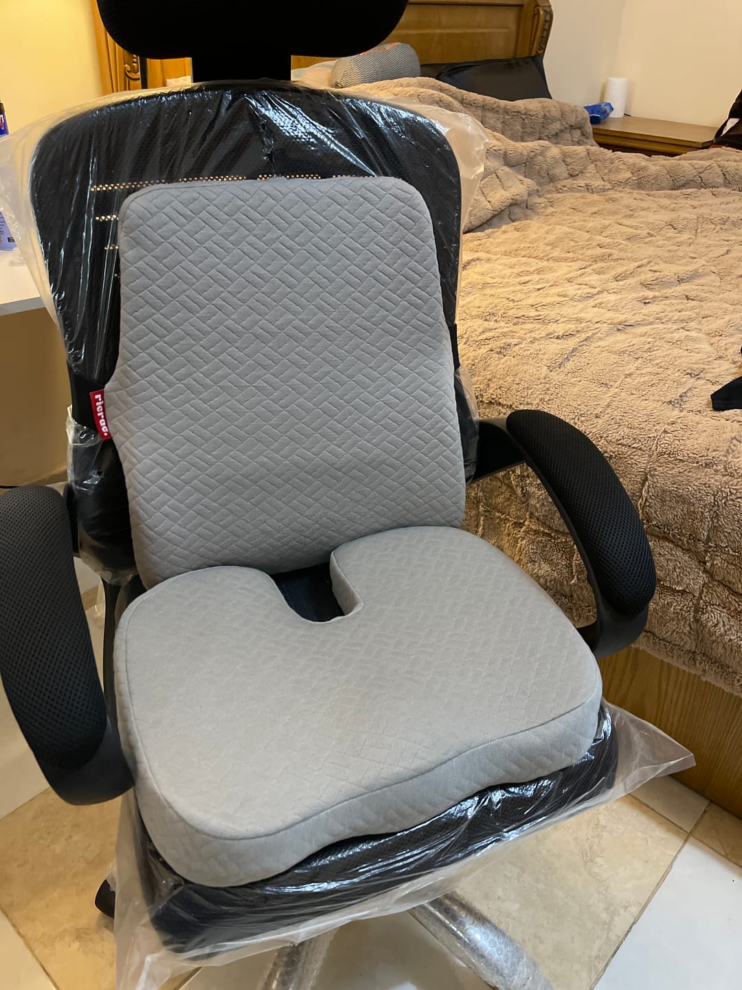 Customer photo review of Rall- Portable Tailbone Cushion