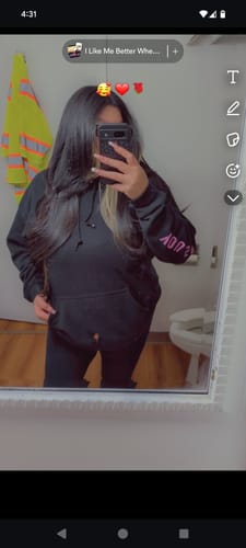 Customer photo review of Blowout Boost