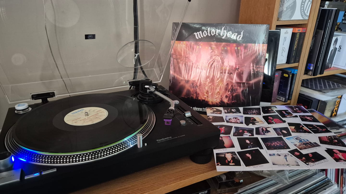 Customer photo review of No Sleep 'Til Hammersmith - Motörhead [VINYL]