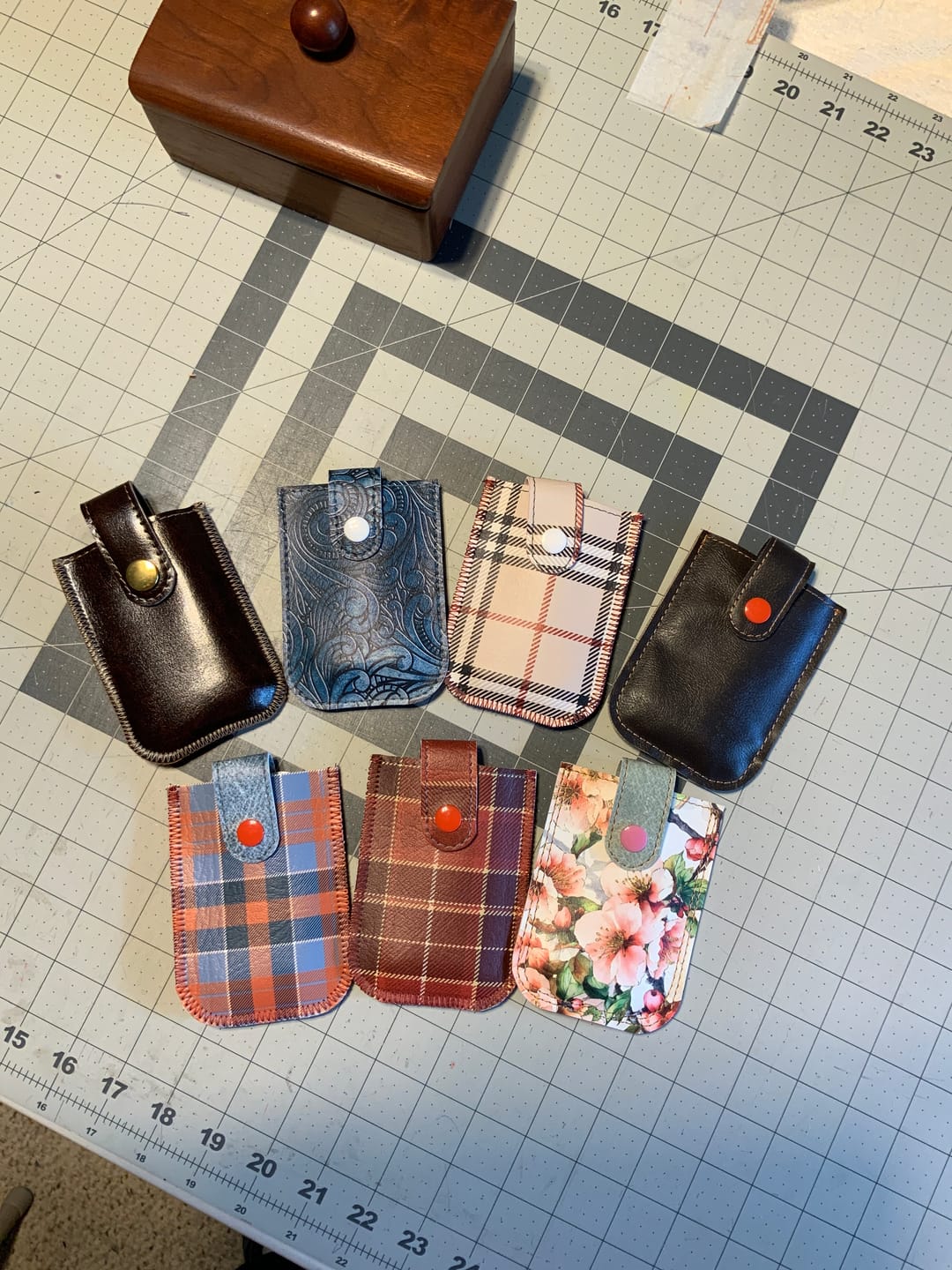 Customer photo review of POCH - Pull-out Card Holder Pattern