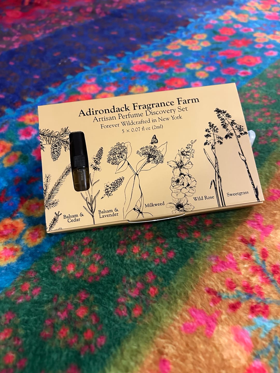 Customer photo review of Artisan Perfume Spray Discovery Set 0.07 oz x 5
