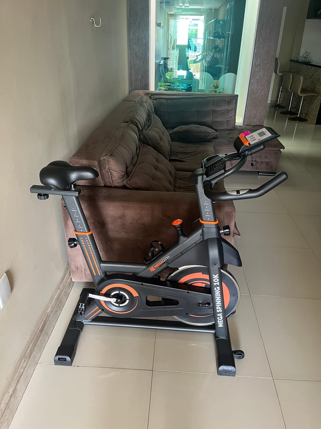 Customer photo review of Bicicleta Ergométrica Bike Mega Spinning 10K