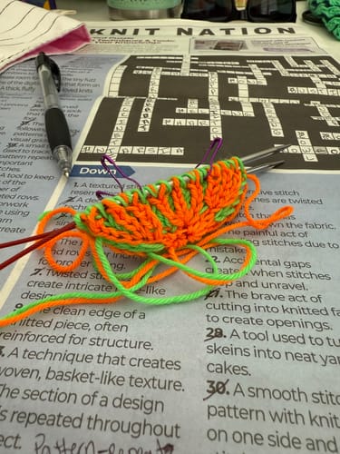 Customer photo review of Knit Nation • 1-Issue-a-Month Subscription