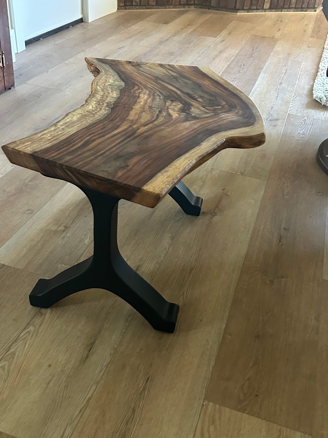 Customer photo review of Bench Legs 101 Wishbone 16H inch Mid-Century Modern Style