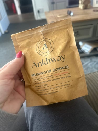 Customer photo review of Mushroom Gummies