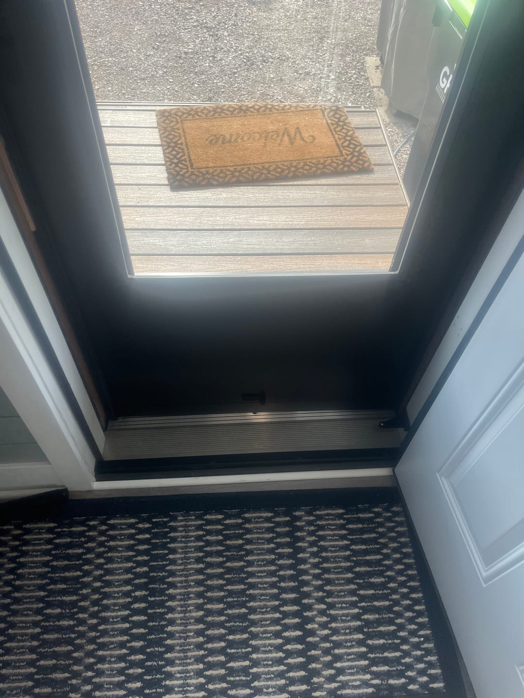 Customer photo review of Threshold Extender (36.5" to 72.5" Width)