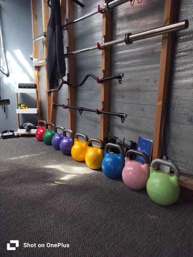 Customer photo review of Bodytrading Competitie Kettlebells - KBCO