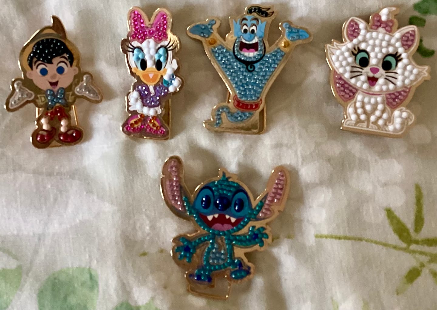Customer photo review of Disney Crystal Art Pin Badge - Blind Bag