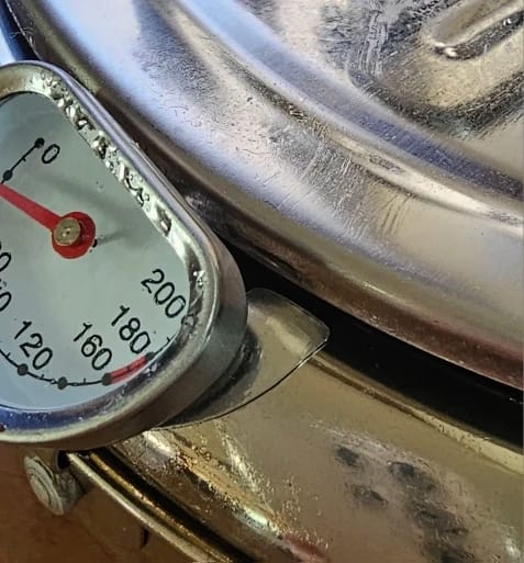 Customer photo review of Premium Stainless Steel Deep Fryer Pot