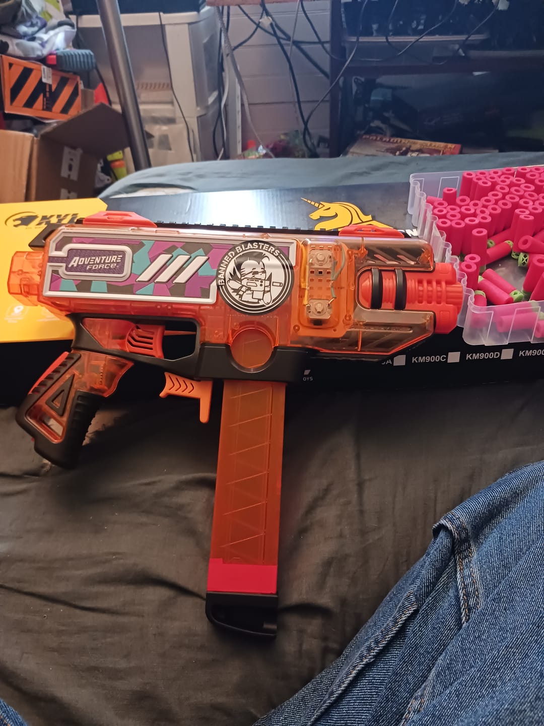 Customer photo review of Banshee Cage Set - Stryfe/Rapid Strike/Maxim Pro/Blink
