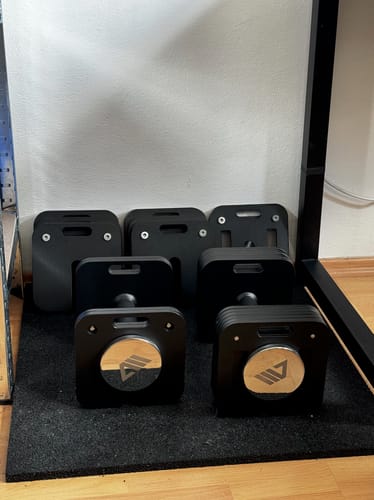 Customer photo review of QUAD | Verstellbare Kurzhanteln | 2x 36kg