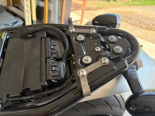 Customer photo review of Brogue Triumph Modern Classic Helmet Hook (lock) - 2016+ Triumph Speed Twin, Thruxton R/RS, Bonneville T100 & T120, Street Twin / Cup