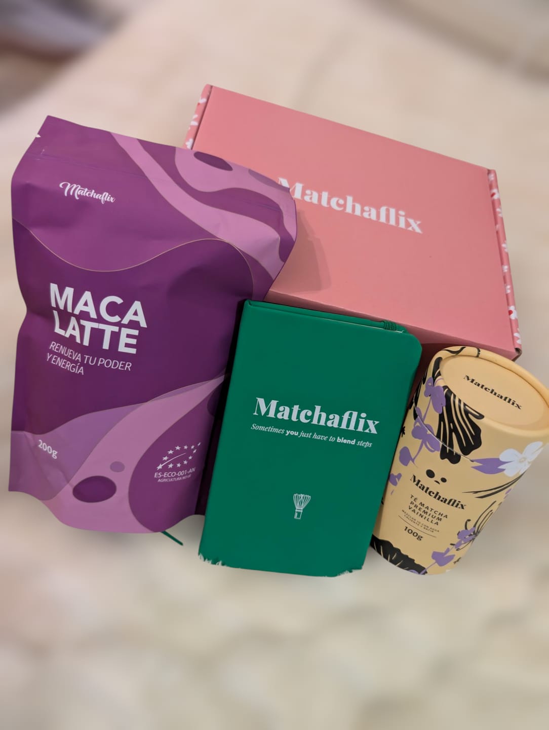 Customer photo review of Maca Latte