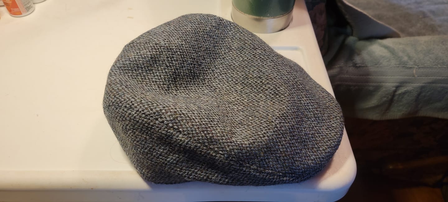 Customer photo review of Donegal Touring Cap Tweed