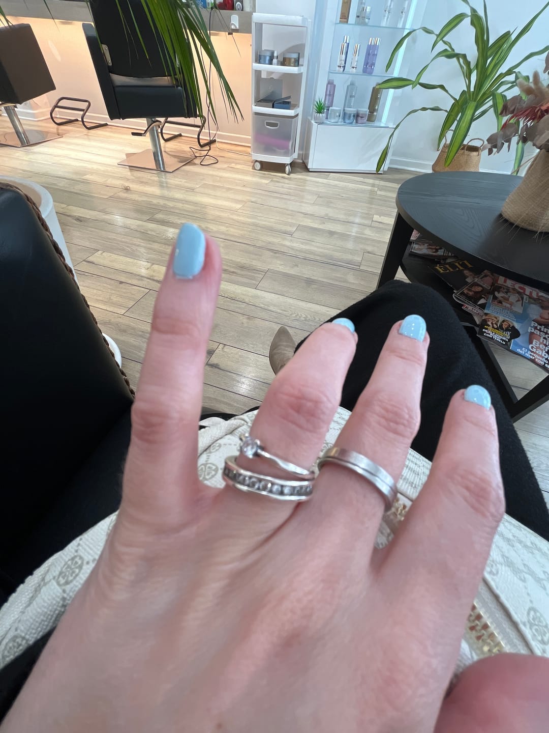 Customer photo review of Anillo Circonita Solitaria