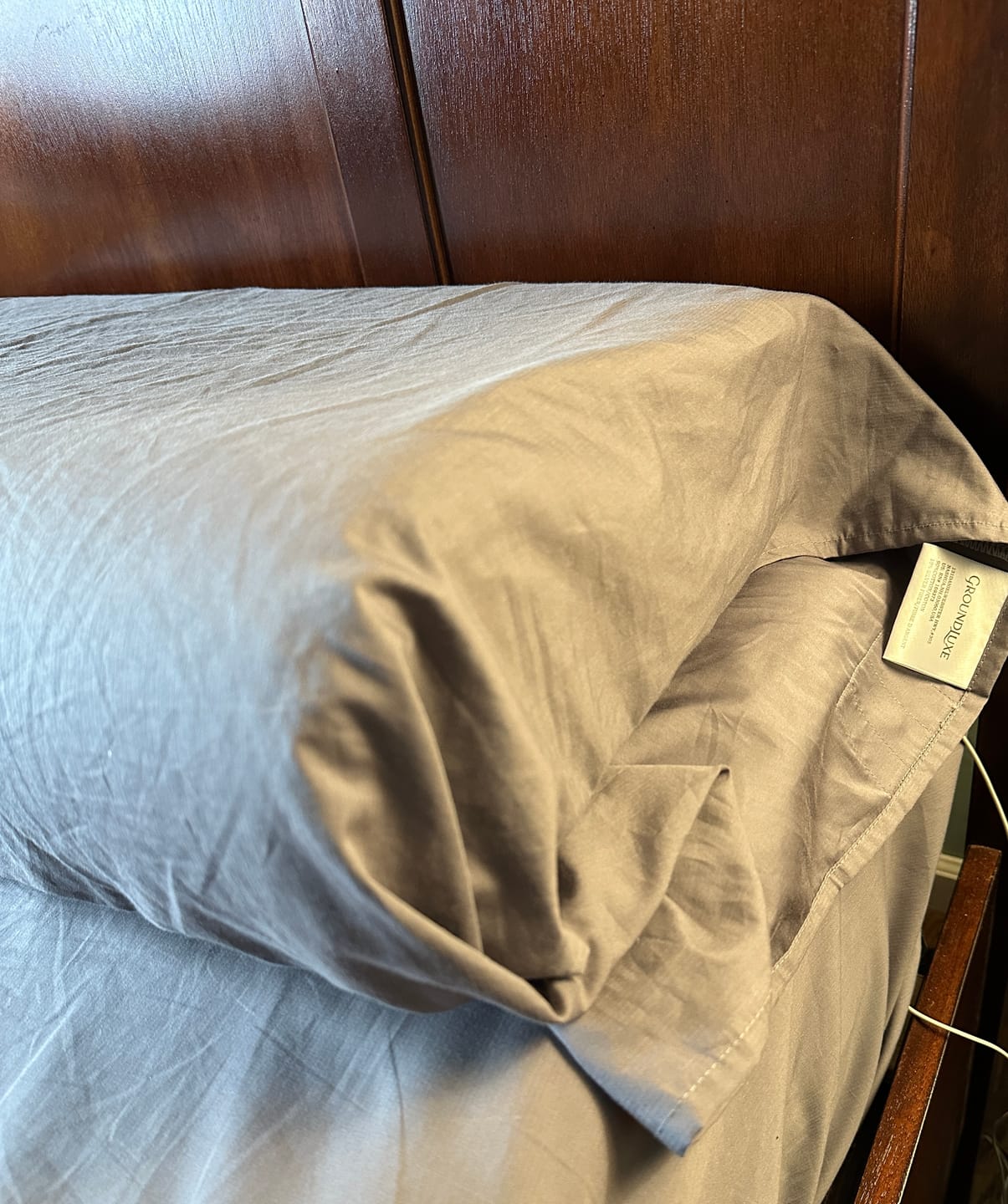 Customer photo review of Better Sleep Luxury Fitted Grounding Sheet