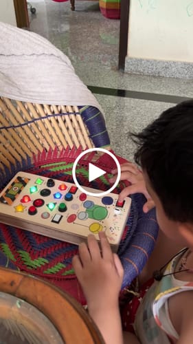Customer video review of Beat Maker Montessori Busy Board - V9 Rechargeable