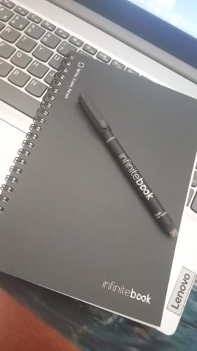 Customer photo review of Infinitebook Plain A5 Black