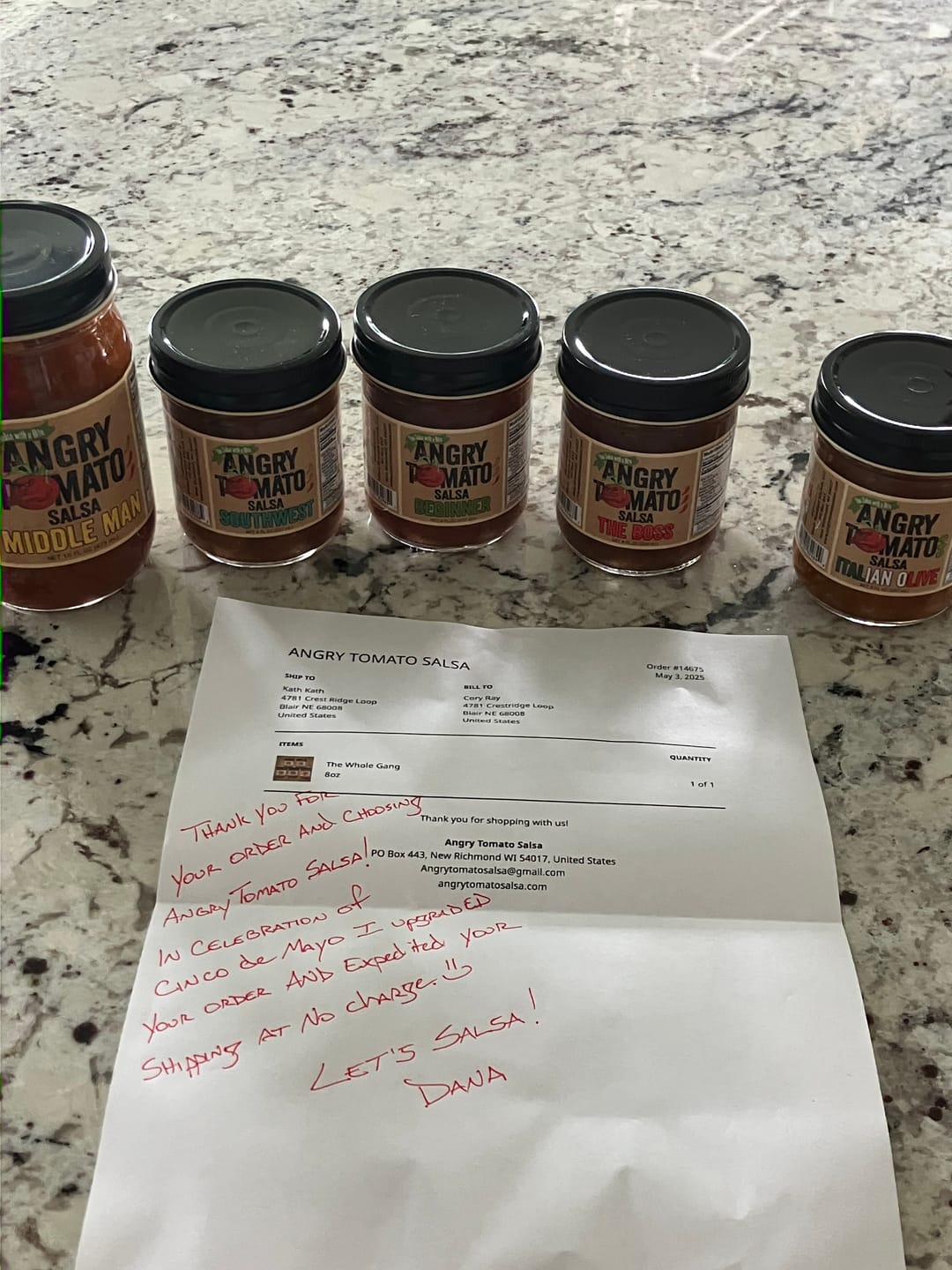 Customer photo review of The Whole Gang