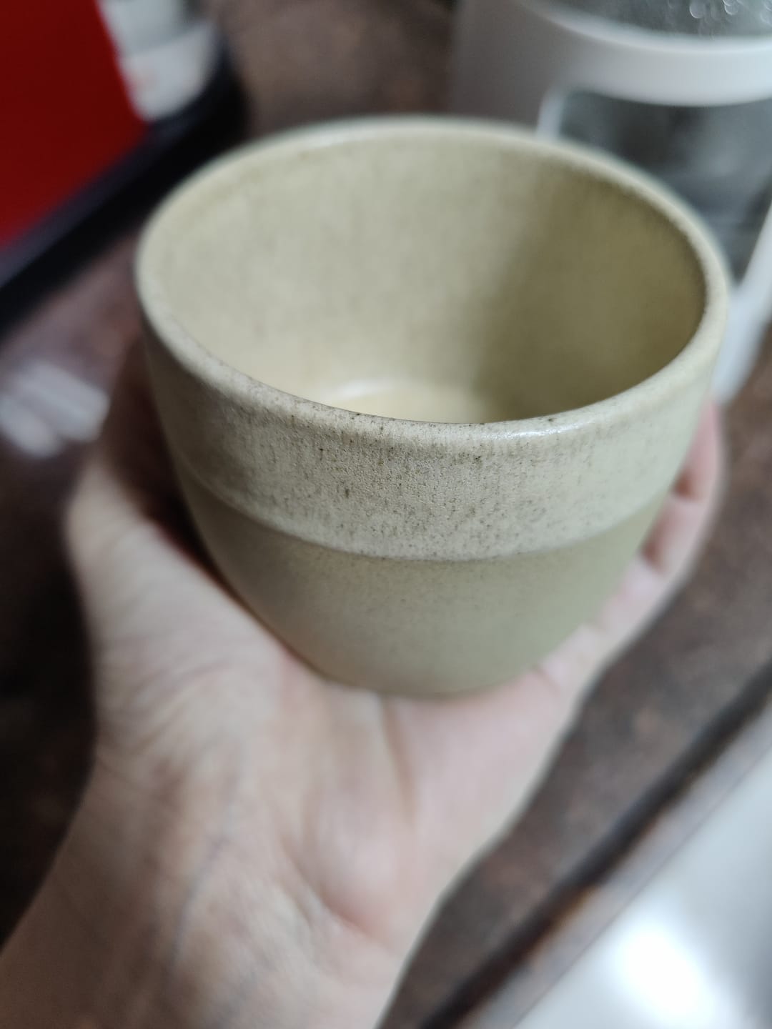 Customer photo review of כוס קפוצ׳ינו  סדרת עגלגלות