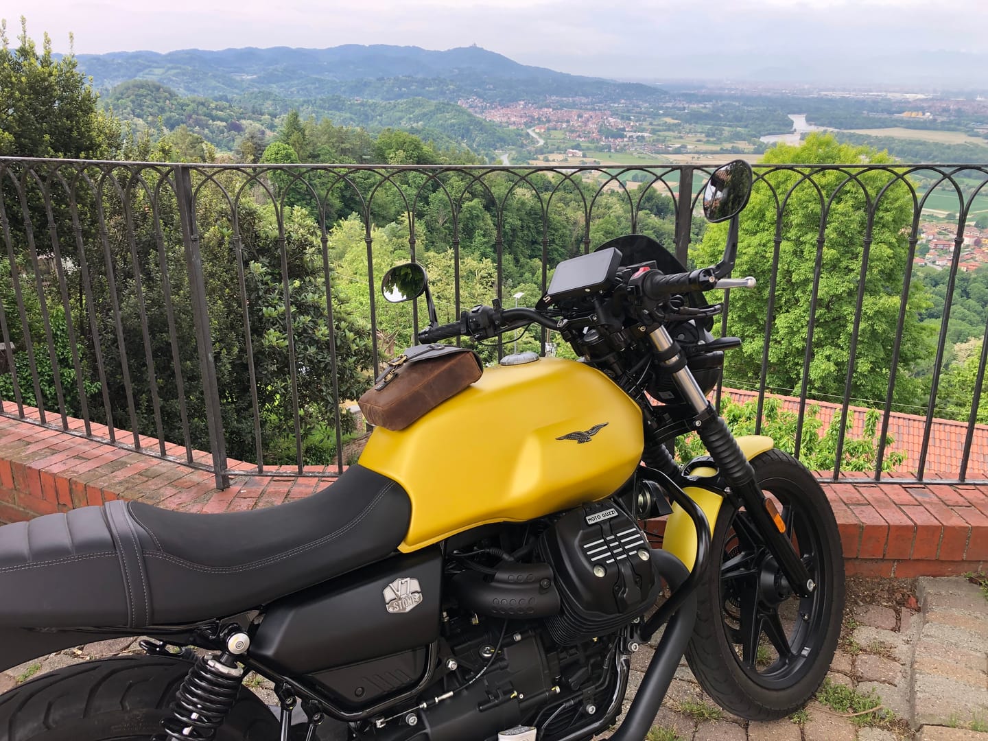 Customer photo review of tank pouch