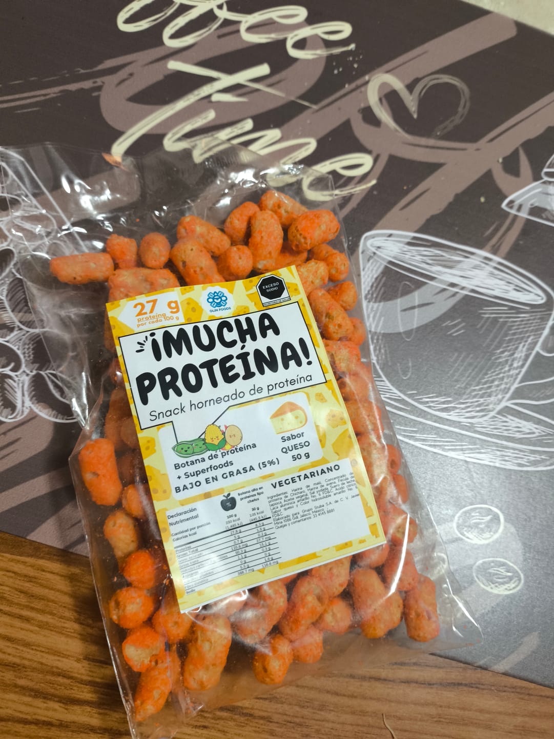 Customer photo review of 12 pzas de 50 g ¡Mucha Proteína!