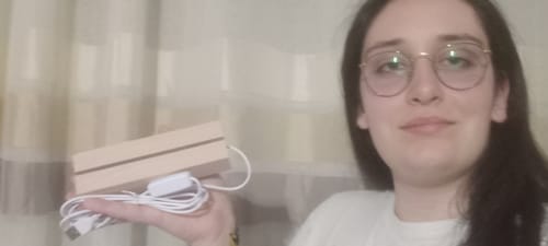 Customer photo review of Bases de Apoio com Luz