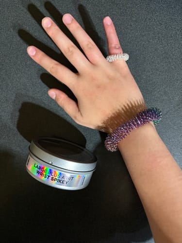 Customer photo review of Wrist & Finger Spikey SET