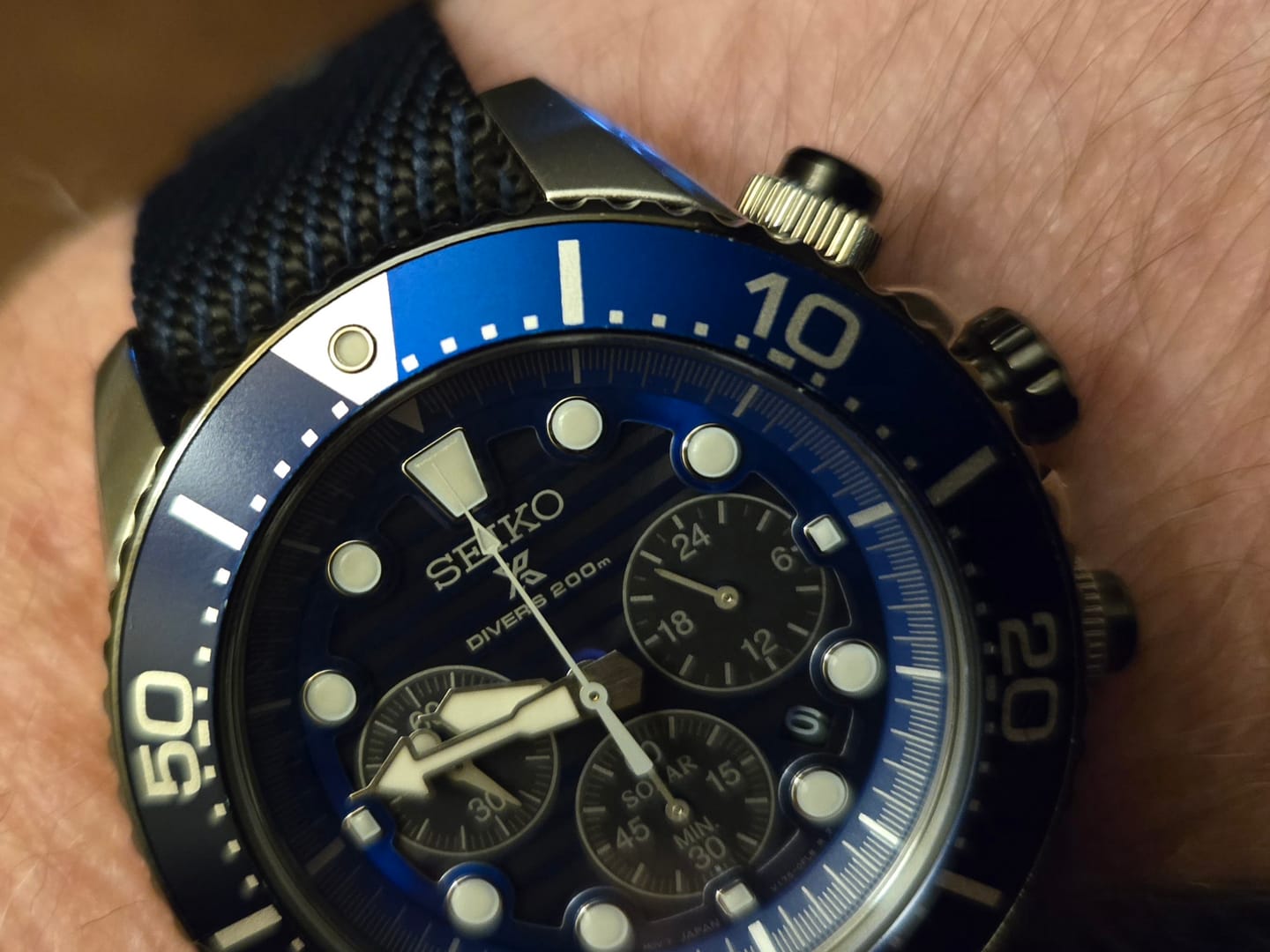 Customer photo review of SharkFin - Stormy Blue