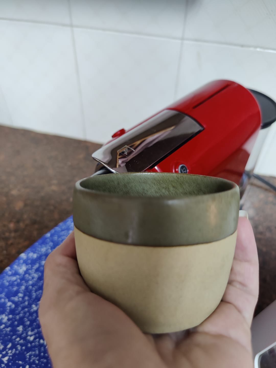 Customer photo review of כוס קפוצ׳ינו  סדרת עגלגלות