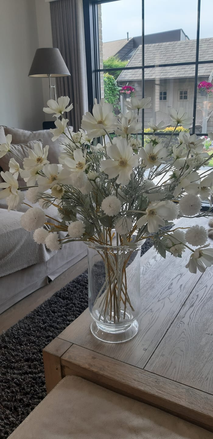 Customer photo review of Boeket Serene - Wit