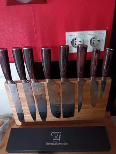 Customer photo review of Rustikales Chefmesser gebogen