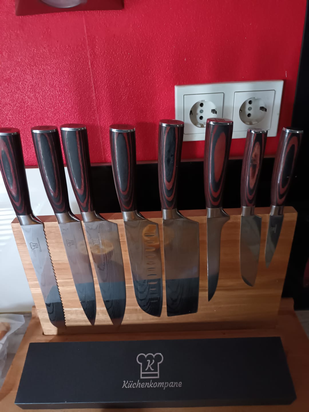 Customer photo review of Rustikales Chefmesser gebogen