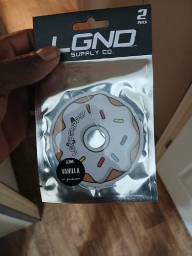 Customer photo review of Vanilla Sprinkle Air Freshener