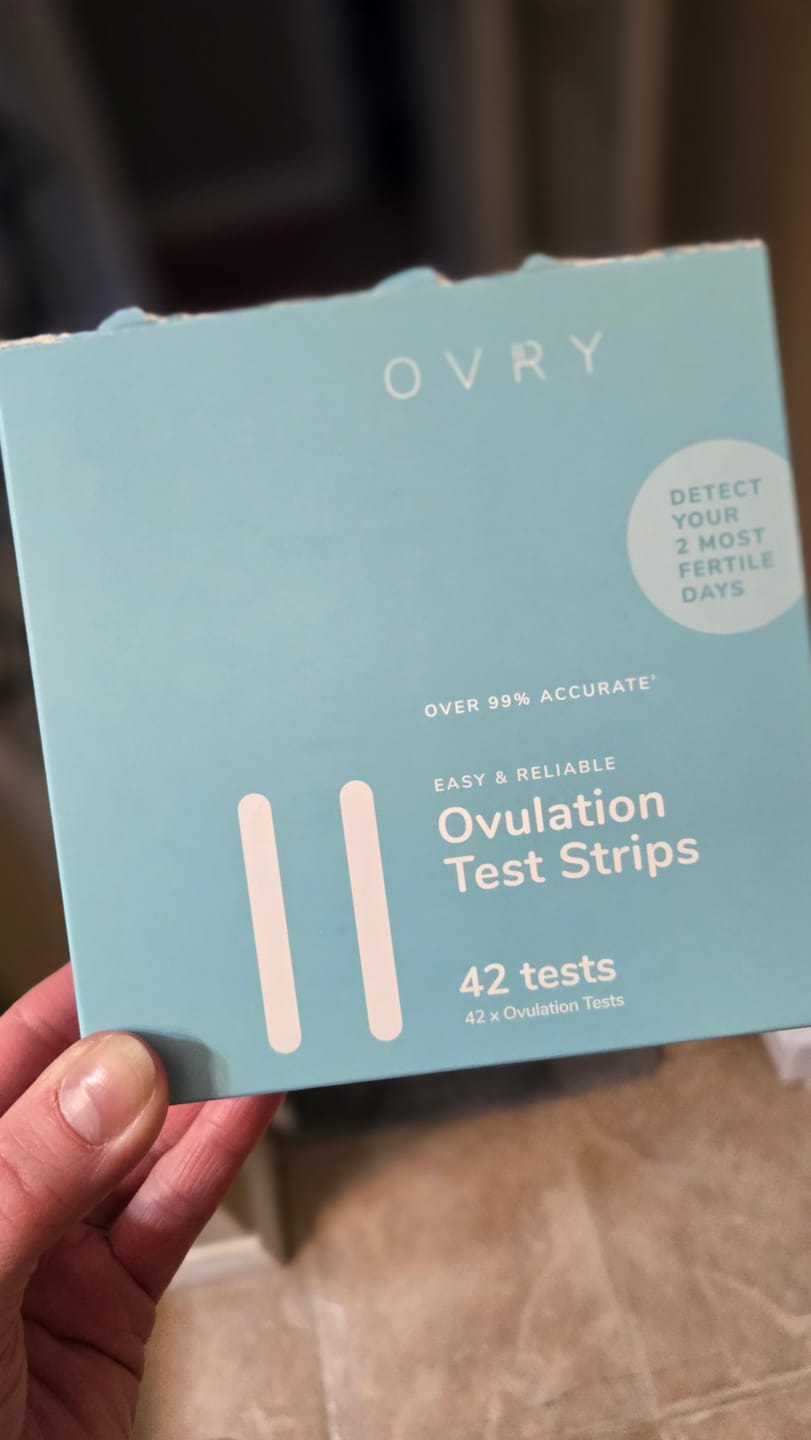 Customer photo review of Ovulation Test Strips
